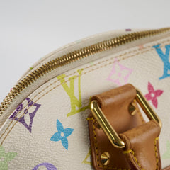 Louis Vuitton Alma PM Multicolour White