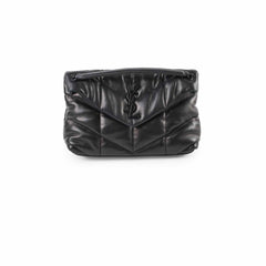 Saint Laurent Lou Puffer Small So Black