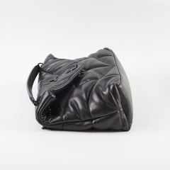 Saint Laurent Lou Puffer Small So Black