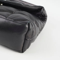 Saint Laurent Lou Puffer Small So Black