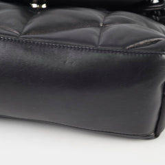 Saint Laurent Lou Puffer Small So Black