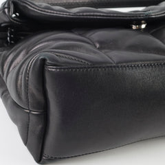 Saint Laurent Lou Puffer Small So Black