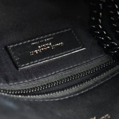 Saint Laurent Lou Puffer Small So Black