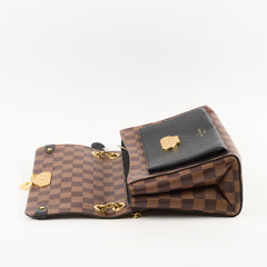 Louis Vuitton Vavin PM Damier Ebene Black Microchip