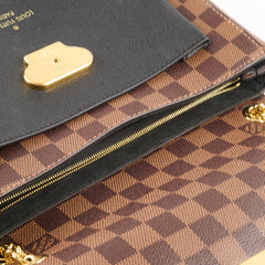 Louis Vuitton Vavin PM Damier Ebene Black Microchip