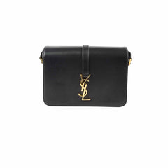 Saint Laurent University Crossbody Bag Black