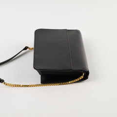 Saint Laurent Leather Phone Holder with Chain