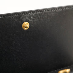 Saint Laurent Leather Phone Holder with Chain