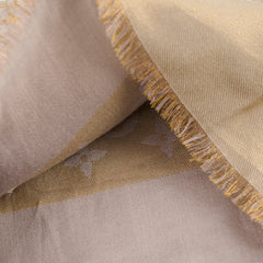 Louis Vuitton Monogram Shine Shawl Greige