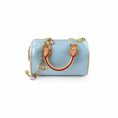 Louis Vuitton Nano Speedy Vernis Light Blue