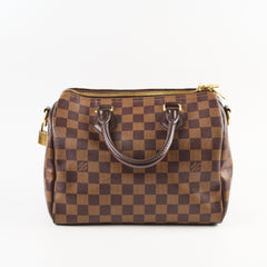 Louis Vuitton Speedy 25 Bandouliere Damier Ebene