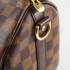 Louis Vuitton Speedy 25 Bandouliere Damier Ebene