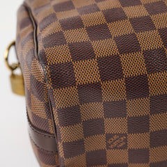 Louis Vuitton Speedy 25 Bandouliere Damier Ebene