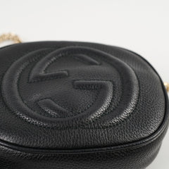 Gucci Soho Disco Round Chain Black