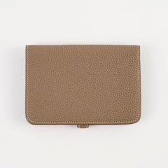 Hermes Dogon Compact Wallet Etoupe 2020