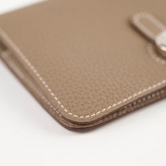 Hermes Dogon Compact Wallet Etoupe 2020