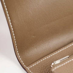 Hermes Dogon Compact Wallet Etoupe 2020