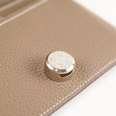 Hermes Dogon Compact Wallet Etoupe 2020
