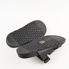 Hermes Chypre Sandals Black Size 37.5