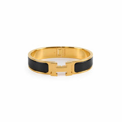 Hermes Clic H Bracelet PM Black