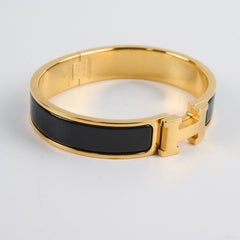 Hermes Clic H Bracelet PM Black