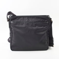 Prada Nylon Messenger Bag Black