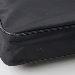 Prada Nylon Messenger Bag Black