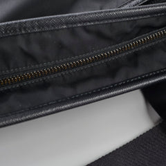 Prada Nylon Messenger Bag Black