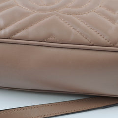 Gucci Small Marmont Camera Crossbody Bag Dusty Pink