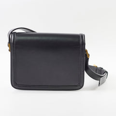 Saint Laurent Small Solferino Satchel Black