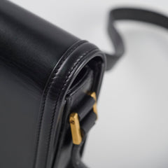 Saint Laurent Small Solferino Satchel Black
