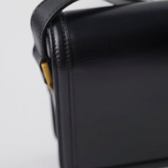Saint Laurent Small Solferino Satchel Black