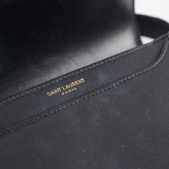 Saint Laurent Small Solferino Satchel Black