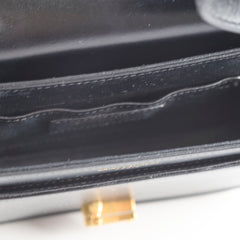 Saint Laurent Small Solferino Satchel Black
