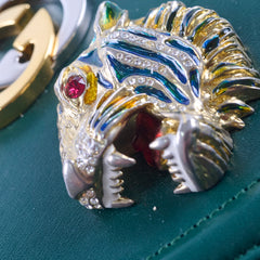 Gucci Rajah Medium Shoulder Bag Green