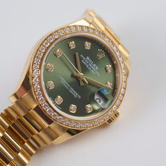 Rolex Datejust 31mm Green Dial with Diamonds (2023)