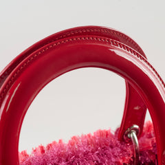 Dior Fringe Tweed Rhinestone Medium Lady Dior