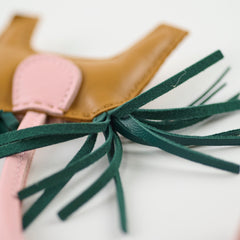 Hermes Rodeo PM Rose Sakura/Malachite/Sesame - Stamp Y