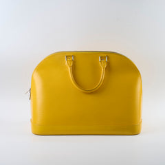 Louis Vuitton Alma GM Epi Yellow