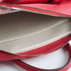 Hermes Steve Bag Clemence Red - R Square Stamp