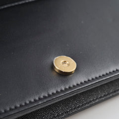 Chanel Wallet on Chain WOC Caviar Boy Black Microchipped
