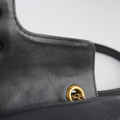 Gucci Medium Marmont Shoulder Bag Black