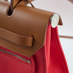 Hermes Herbag 31 Pink/Red - Stamp C