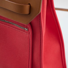 Hermes Herbag 31 Pink/Red - Stamp C