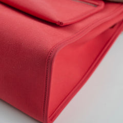 Hermes Herbag 31 Pink/Red - Stamp C
