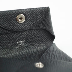 Hermes Bastia Coin Purse Black Epsom