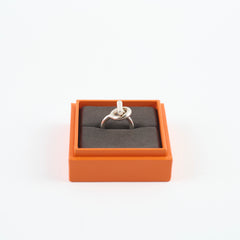 Hermes Echappee 925 Silver Ring Size 53