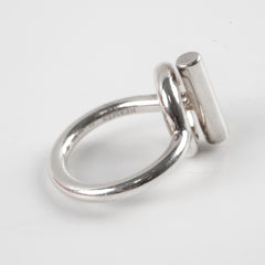 Hermes Echappee 925 Silver Ring Size 53