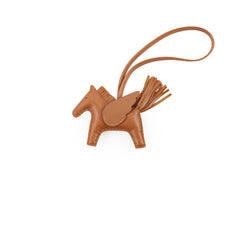 Hermes Pagase Rodeo PM Charm Gold