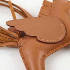 Hermes Pagase Rodeo PM Charm Gold